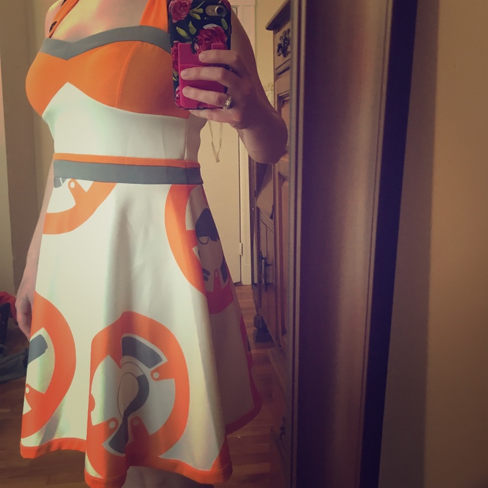Star Wars BB8 costume dress